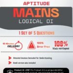 Data Interpretation Mains : Logical - 1 Set (Product Id-2787)